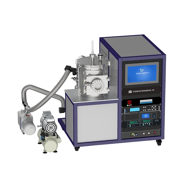 Magnetron sputtering/vacuum evaporation composite coating equipment CY-MSE300S-DC