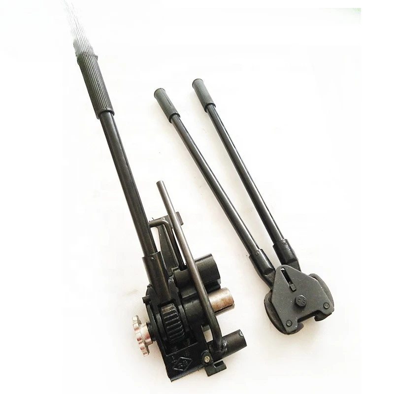 Tensioner Sealing Machine Set Manual 32mm Steel Belt Binding Tool and Buckle