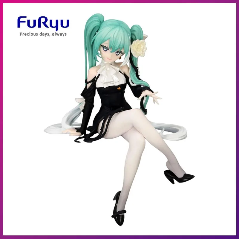 フユウ-在庫あり-ヌードルストッパー-初音ミク-花の妖精-ホワイトローズバージョン-プライズフィギュア-pvc-abs-ボーカロイド-コレクタブル-カートゥーン-カワイイ