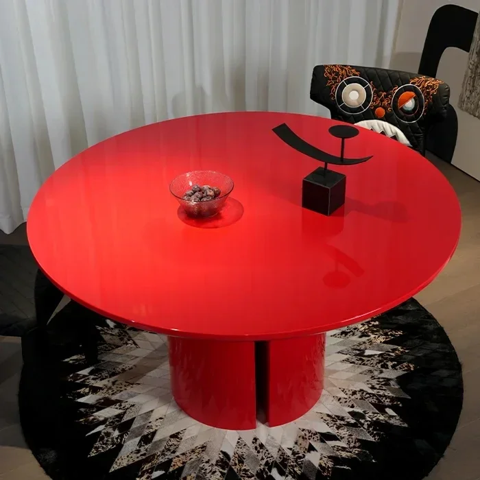 

Стол из ягненка в минималистском современном стиле, люкс, воutte d'eau table à manger fondoative grand plat haut de gammeetuvage