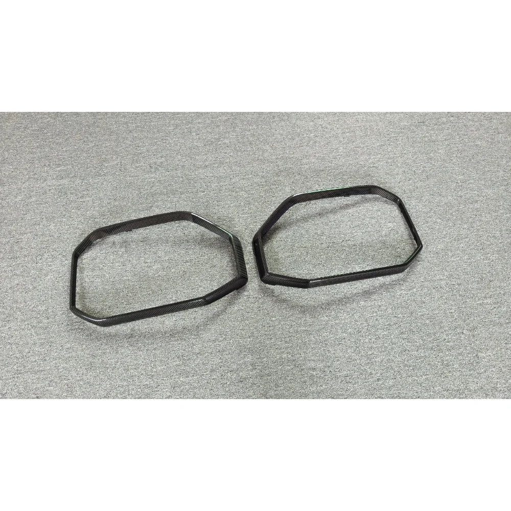 BUGE New LD Style High-quality Dry Carbon Fiber Polished Grille Decorative Frame for XM