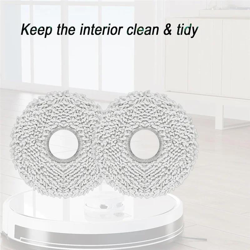 AT28-モップホルダー Ecovacs T30S COMBO、T30 / T30 Pro Omni、N30 / N30 Pro Omni、T50 Pro Omni 用 - 耐久性があり、取り付けが簡単