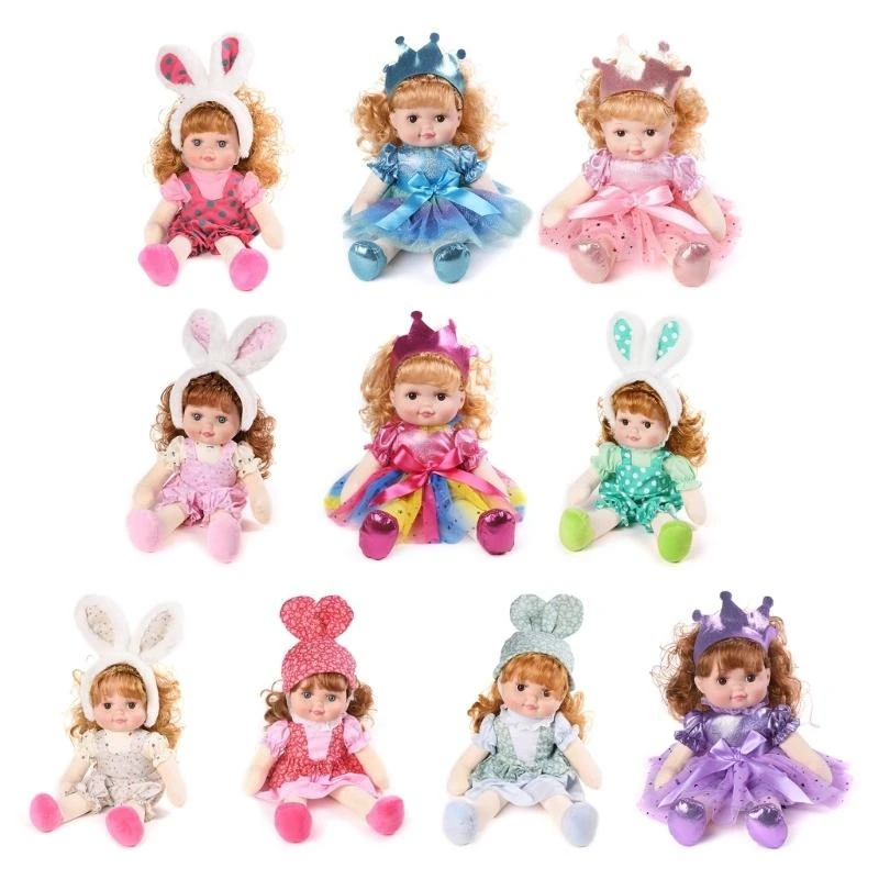 Bộ đồ liền thân búp bê tái sinh bằng silicone giống như thật được làm thủ công bằng tay Đồ chơi bé gái xinh đẹp 15UB