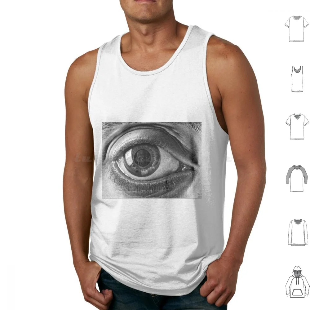 Eye By Cornelis Escher Tank Tops Vest Sleeveless Escher Cornelis Escher Artist …