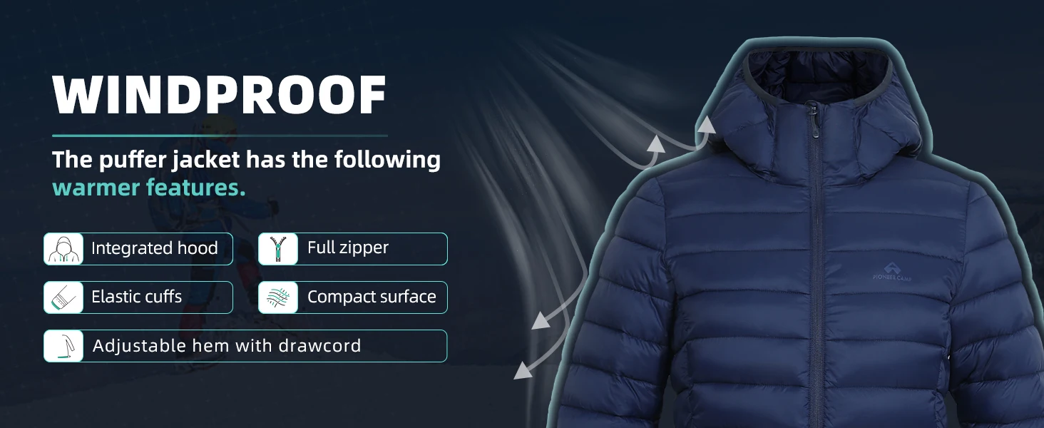 Lightweight coats with hooded
