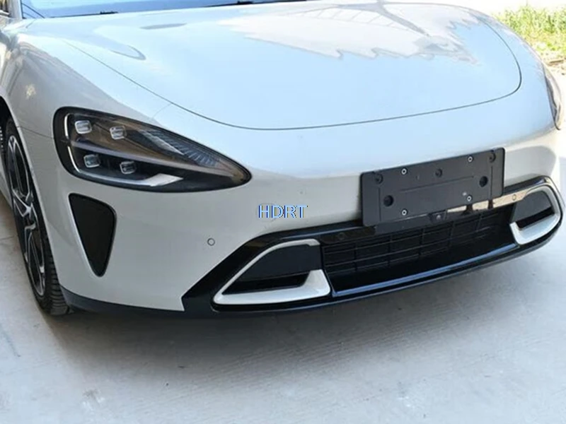 شبكة أمامية لشاشة حشرات خزان المياه ، جزء غطاء شبكة مضاد للحشرات ، تصميم سيارة ، واقي ، إكسسوارات ديكورية ، شاومى SU7 ، +