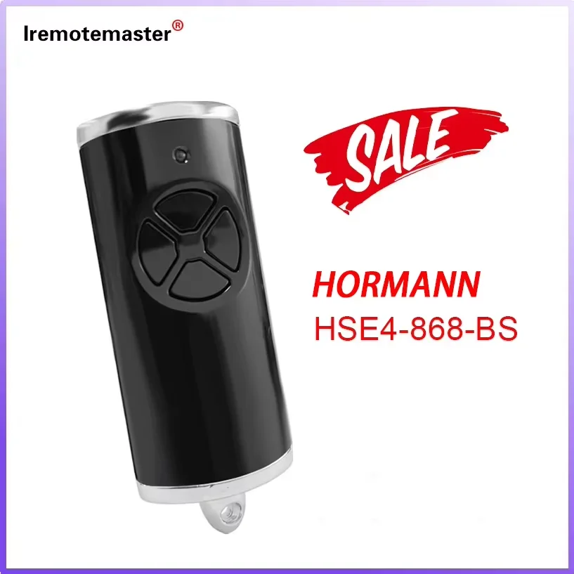 2026 New For Hormann BS Series 868 Mhz Gate Remote Control 868MHz HSE2 HSE4 HSE1 HS4 Two Buttons For BS BiSecur Remote Control