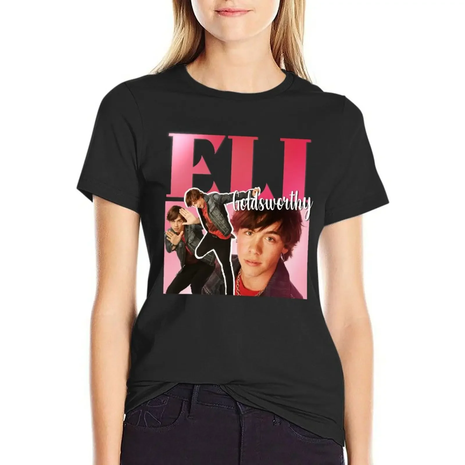 

Eli Goldsworthy Degrassi Shirt T-Shirt cute tops tops anime Summer Women's clothing