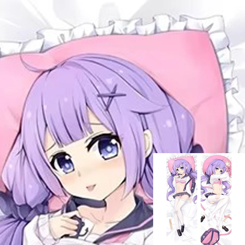 

Dakimakura Anime Pillow Cover Unicorn Double Sided Print 2Way Cushion Bedding Festival Gifts