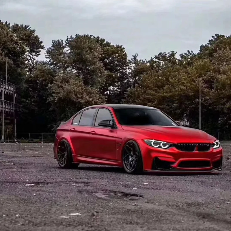 PETRomani Red Color Change , Magic Flame Green Multi- Series Car Paint , Full Body  Wrap