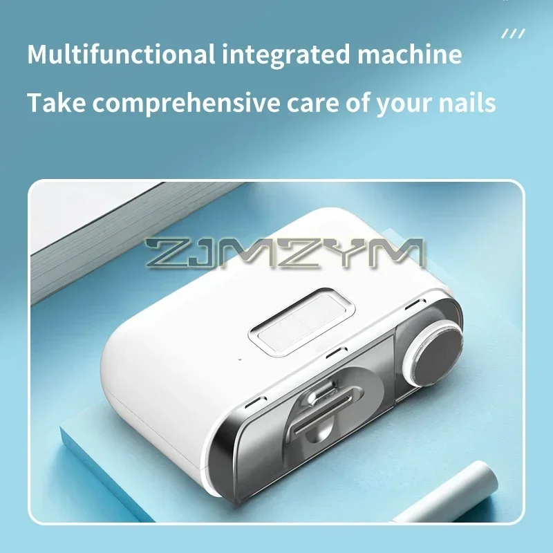 ปัตตาเลี่ยนไฟฟ้าอเนกประสงค์แบบ2-in-1ปัตตาเลี่ยนชาร์จ TYPE-C กันหยิกและที่ตัดเล็บขัดเงาทำเล็บ