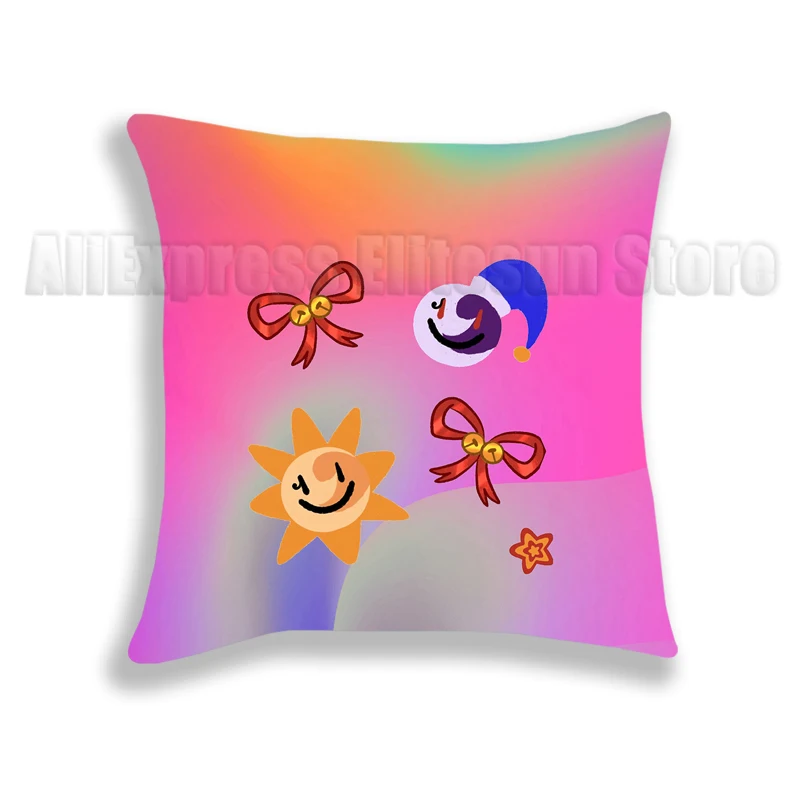 Fnaf Sundrop Moondrop Pillow Case Security Breach Sunrise Polyester Cushion Cover Living Room Chair Sofa Home Decoration