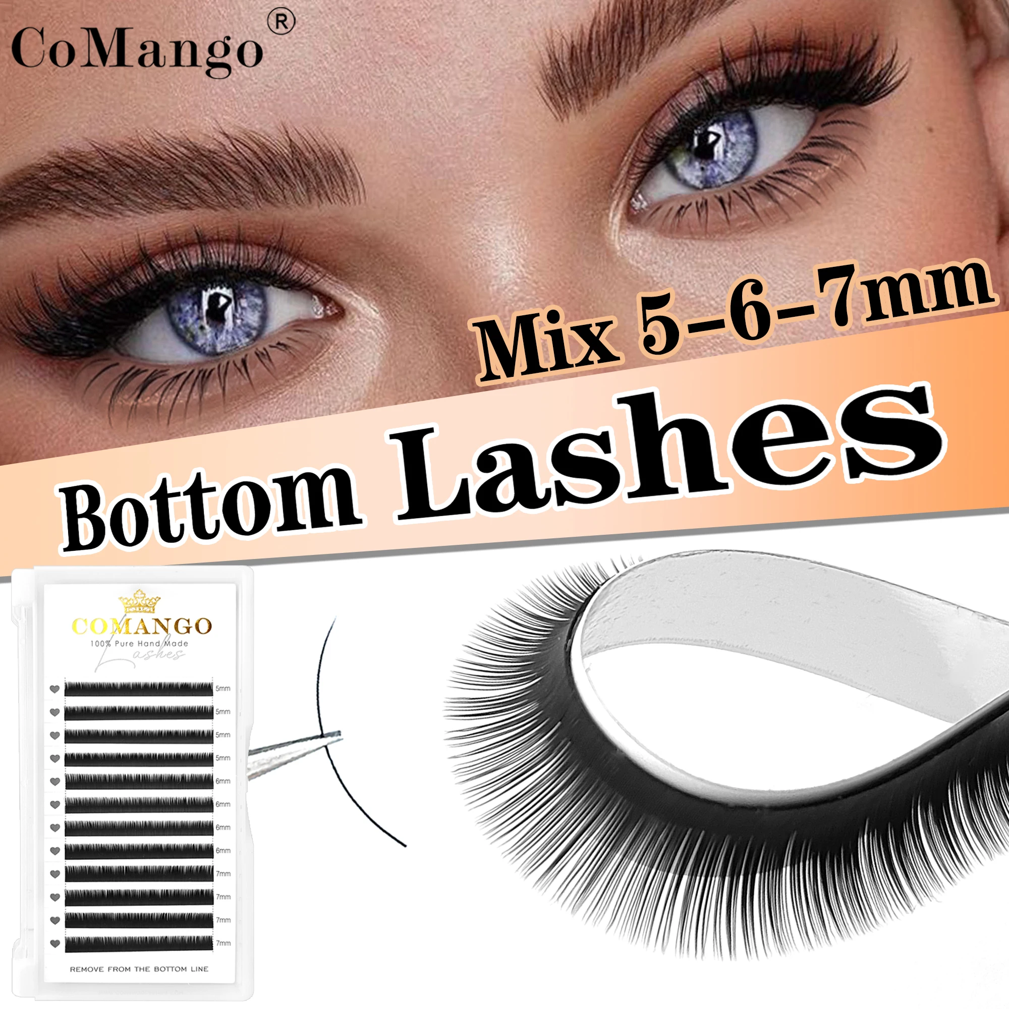 Lower Lashes J/B/C … - image