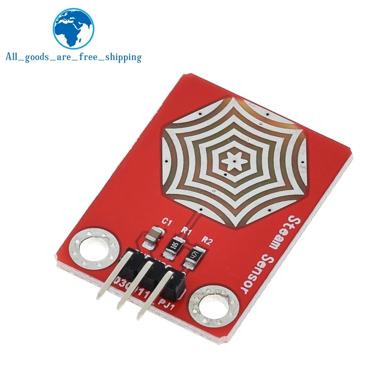 Módulo Detector de vapor de agua, Detector de lluvia, interruptor de nivel de líquido, módulo Detector de humedad para Arduino/tarta de frambuesa, 1/3 Uds.
