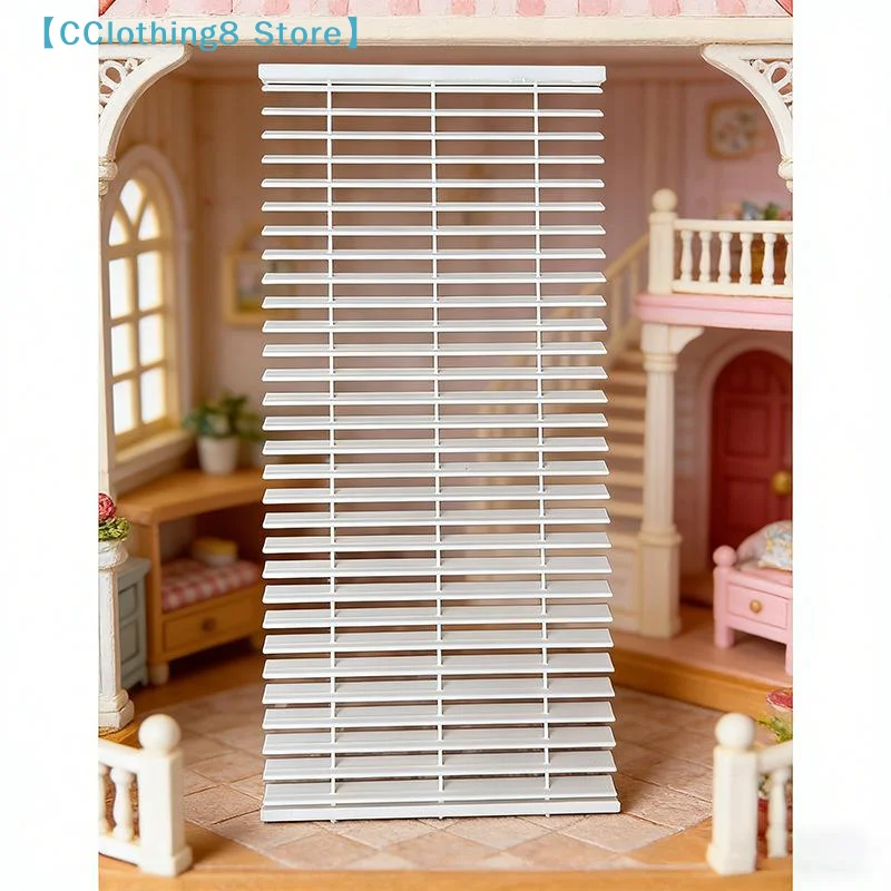 1Pcs 1/12 Dollhouse Mini Shutter Model For Miniature Scene Window Decoration Ornament Doll House Accessories【AliS8】