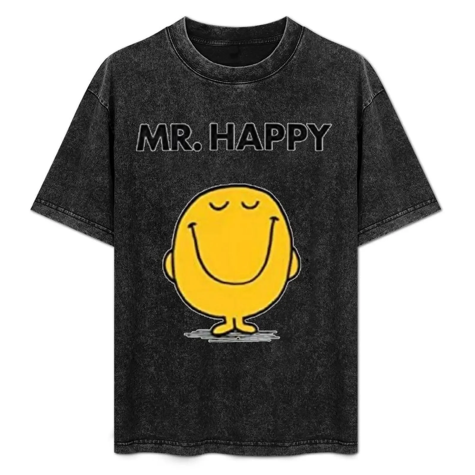 

Mr Happy T-Shirt oversized new edition vintage t shirt men