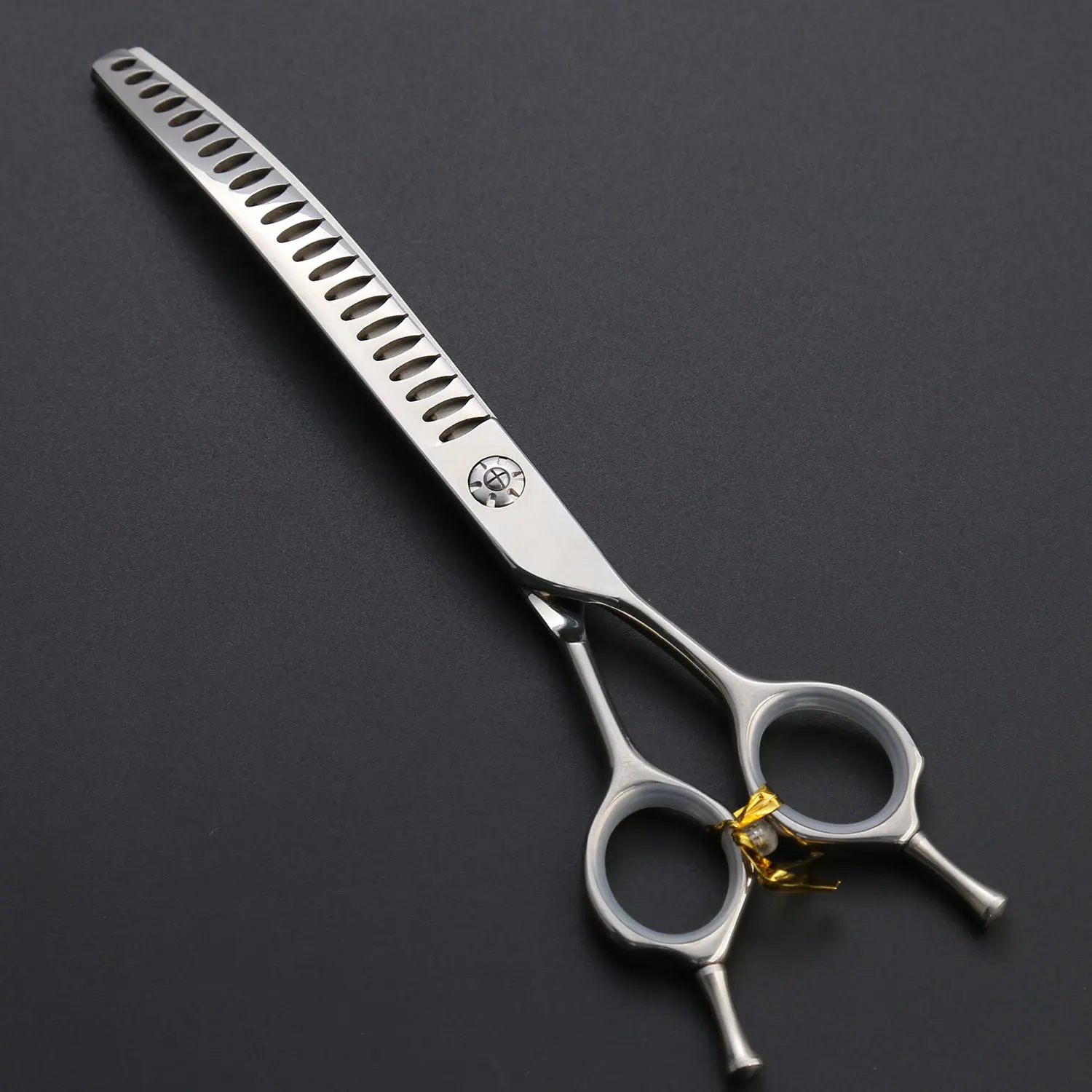 7.5 Curved Chunkers Thinning Pet Grooming Scissors Shears Professional Japanese 440c Dog Grooming Scissors