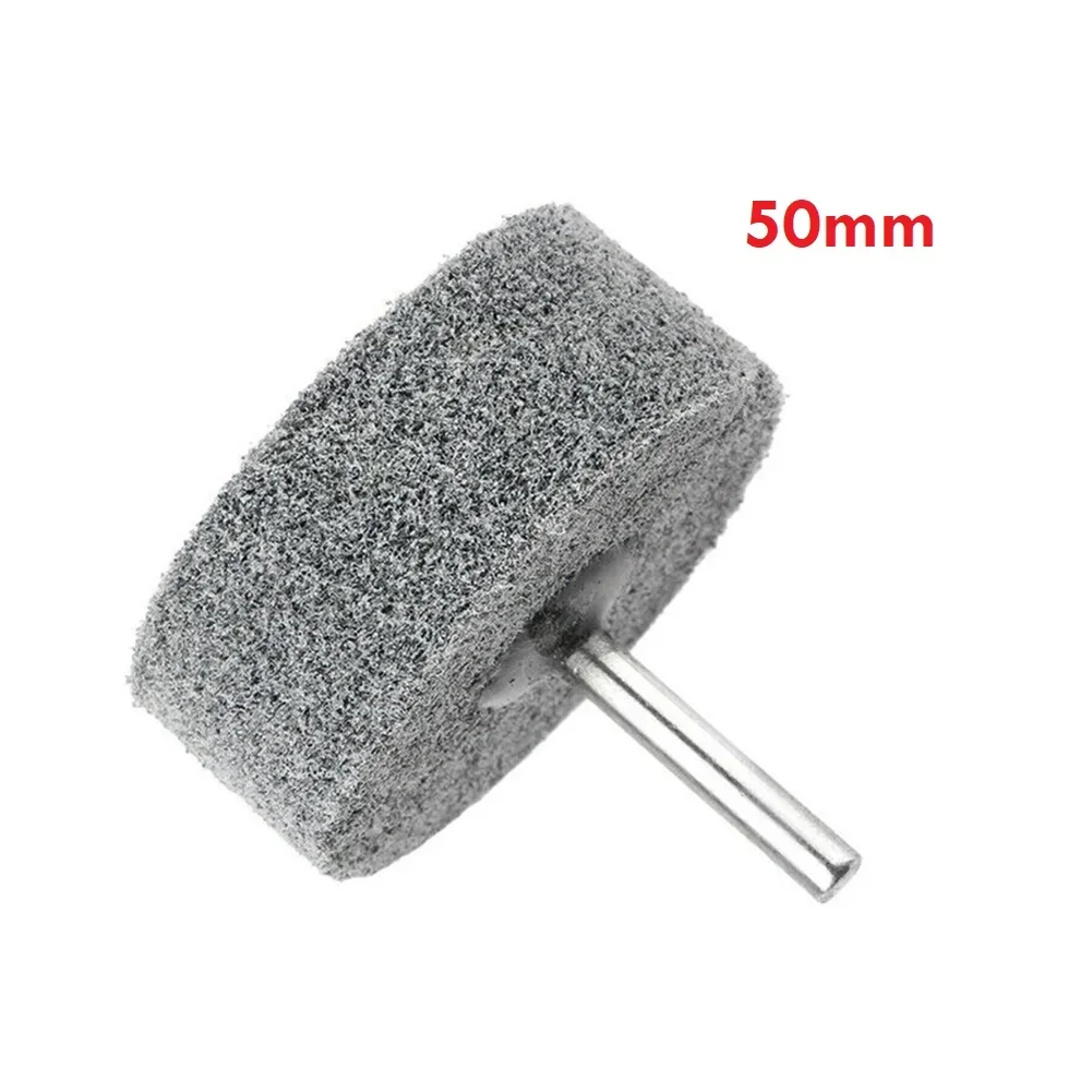 Grinding Polishing Head Electric Drill Bit Wheel 1/4inch Shank 20/25/30/40/50mm For Dremel Rotary Accessories Power Wood Tools