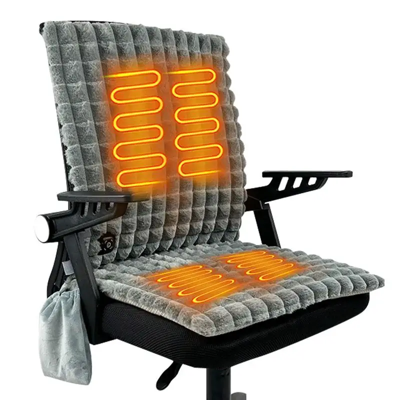 

Зимняя подушка для сиденья Автомобильная подушка сиденья с подогревом, чехлы для сиденья с быстрым нагревом, Зимняя модель, электрическая теплая подушка для сиденья стула