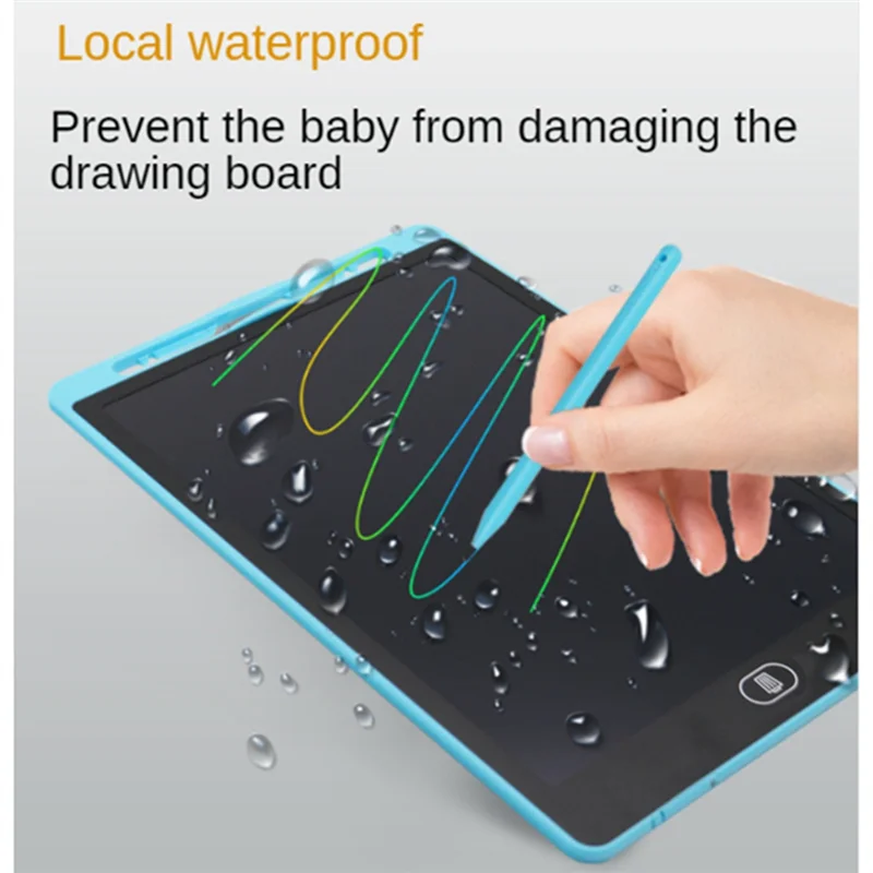 

12-дюймовая модель K, ЖК-доска для рукописного ввода, цветной рисунок, защита глаз, доска для письма, цветной экран, черный, прочный, простой в использовании