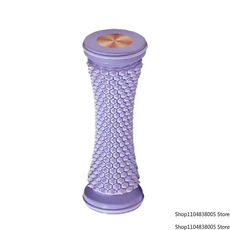 جديد مدلك قدم تدليك الأسطوانة اليوغا تدليك الكرة اللفافة الأخمصية الأسطوانة العضلات الاسترخاء الرعاية البلاستيك دليل مدلك قدم