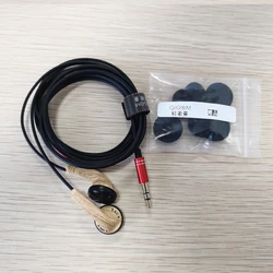QIGOM In-Ear Wired Flat-Head Earphones Vocal Version- Classic Design 3.5mm Stereo Hi-Fi Earphones