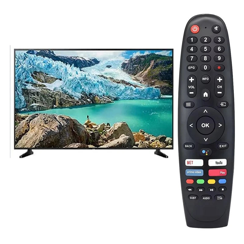 Replace RM-C3408E Voice Remote Control For JVC Smart TV LT-32N3135A EC40V2FA EC32V2HA