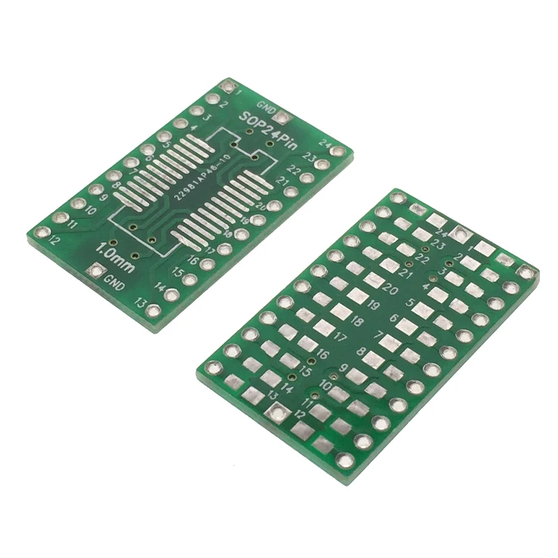 SOP24 Adapter SSOP24 Patch To In-line DIP 1.0mm Pitch SMT 0805