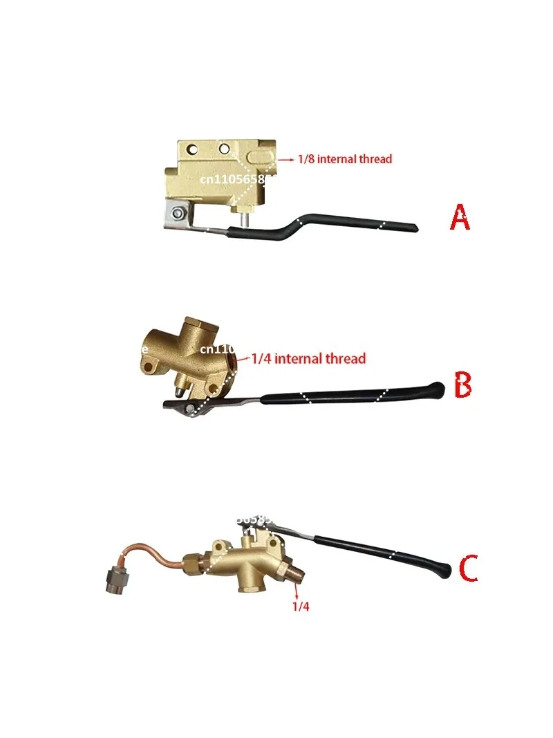 

Brass Carpet Cleaning Wand Valve with Shut Off Lever, High Pressure Trigger Extractor Parts