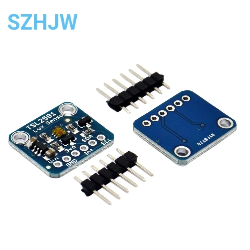 TSL2591 Digital Light Sensor Breakout Module High Dynamic Range Lux IR Infrared Full Spectrum Diodes Detect 3.3V-5V for Arduino