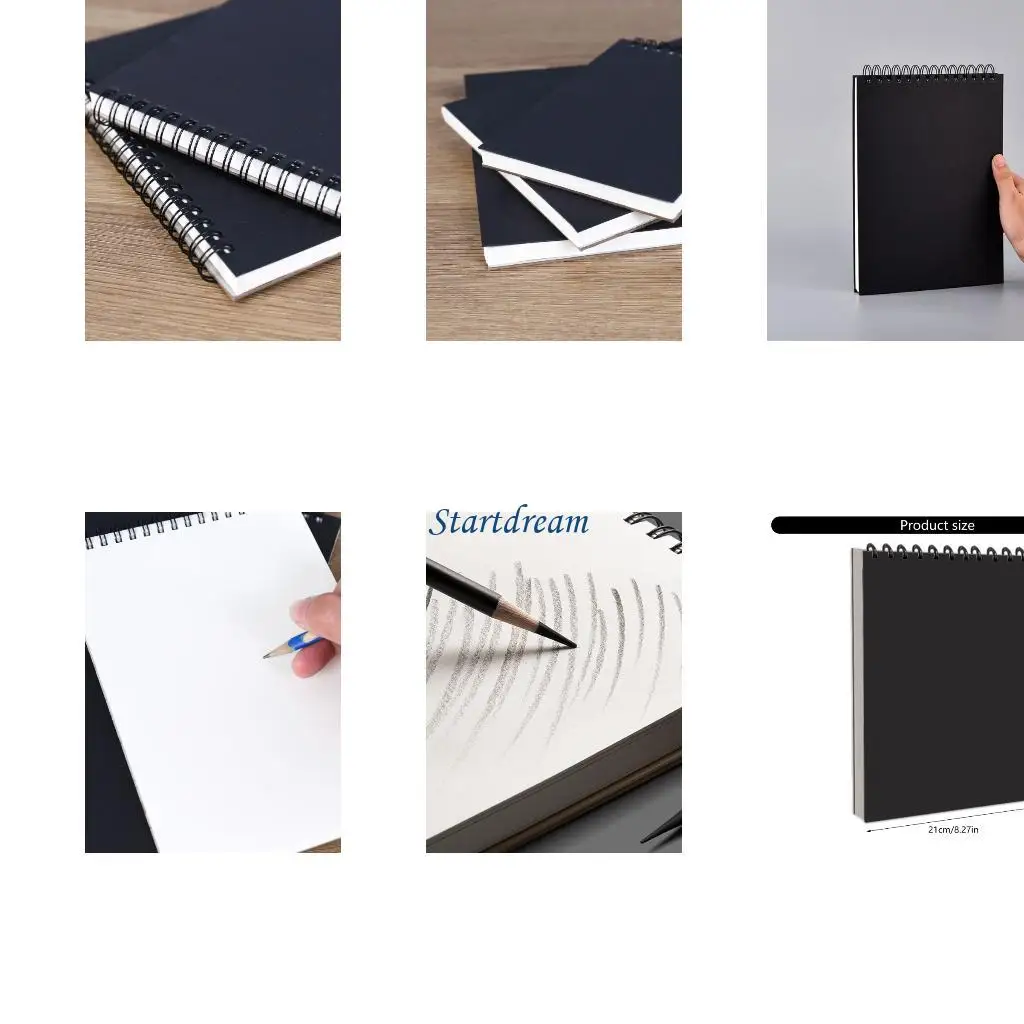 

Проводная наброска наброска 60 листов 210x290MM Sketch Book 160GSM бумага для рисования K92C