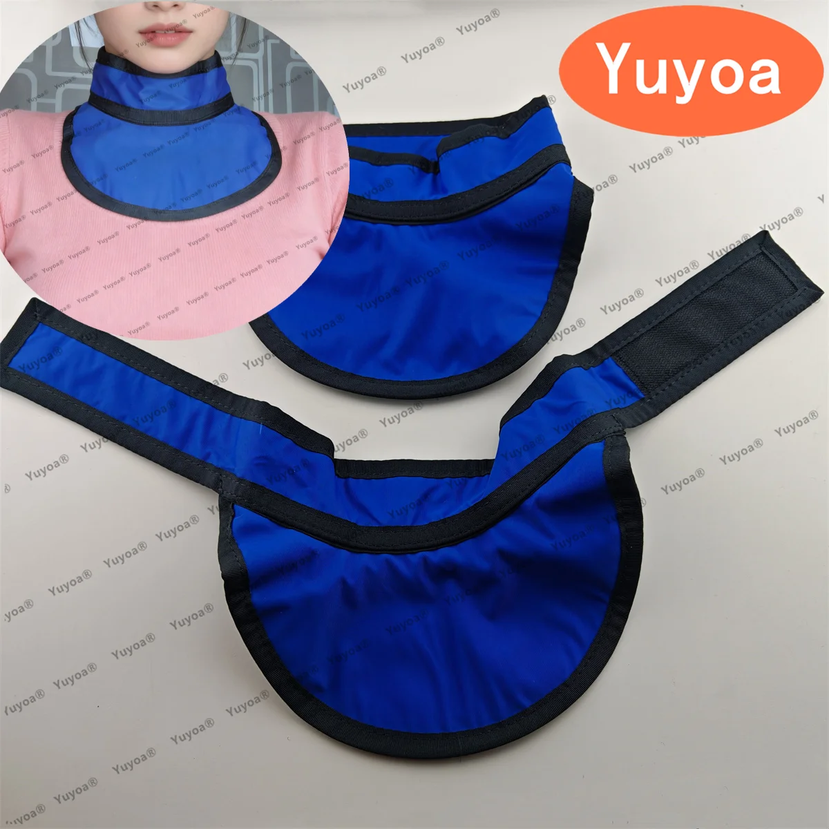 1pc Dental Radiation Protective Lead Collar 0.35/0.5/0.7mmpb X-Ray Protective Thyroid Scarf