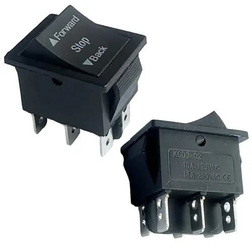 For Ride-On Car Forward Reverse Rocker Switch Set For 2 Units For 6V 1For 2V For 24V Electric Toys On Off On Function