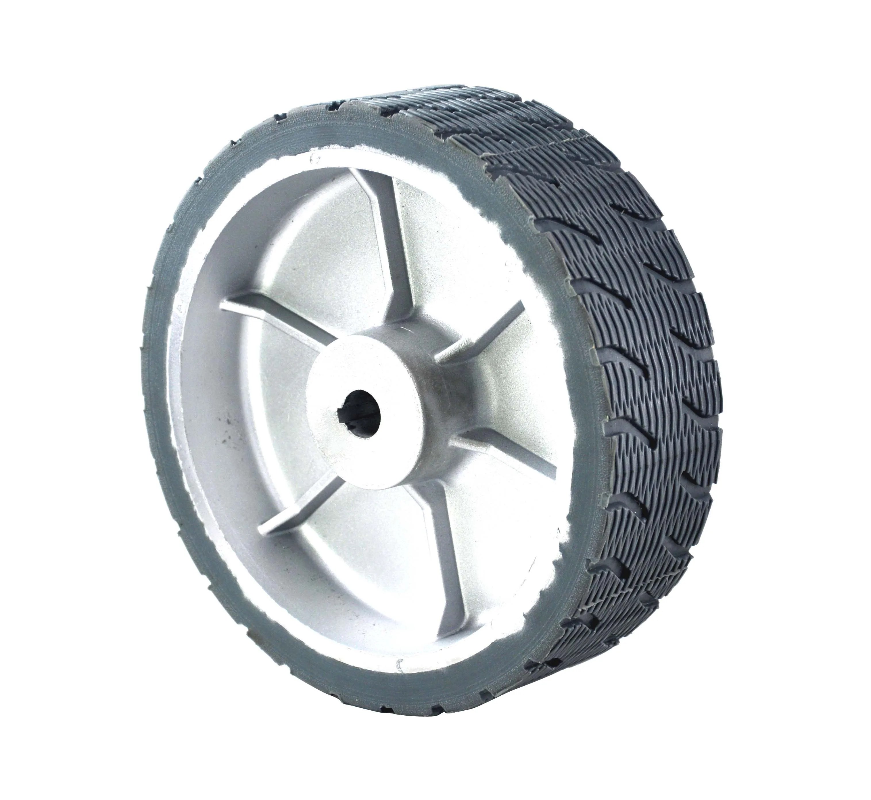 Source Factory Products 250X80mm  Aluminum Polyurethane Non-slip Caster Wheel  Sweeper Caster Wheel   Sweeper Driving Wheel