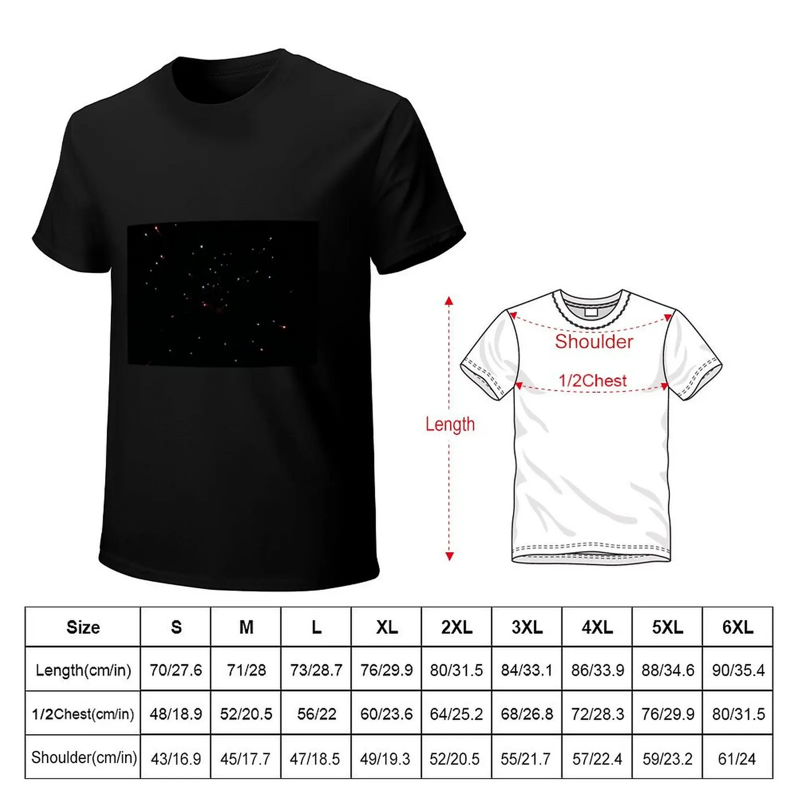 Firework moments after exploding T-Shirt t shirt for man 100 percent cotton T-Shirt