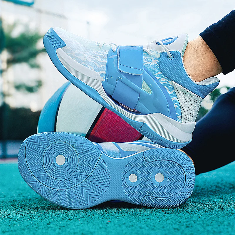 New Summer2025Basketball Shoes Couple Style Splash5Glow-in-the-Dark Basketball Shoes with Rubber Soles Ringing