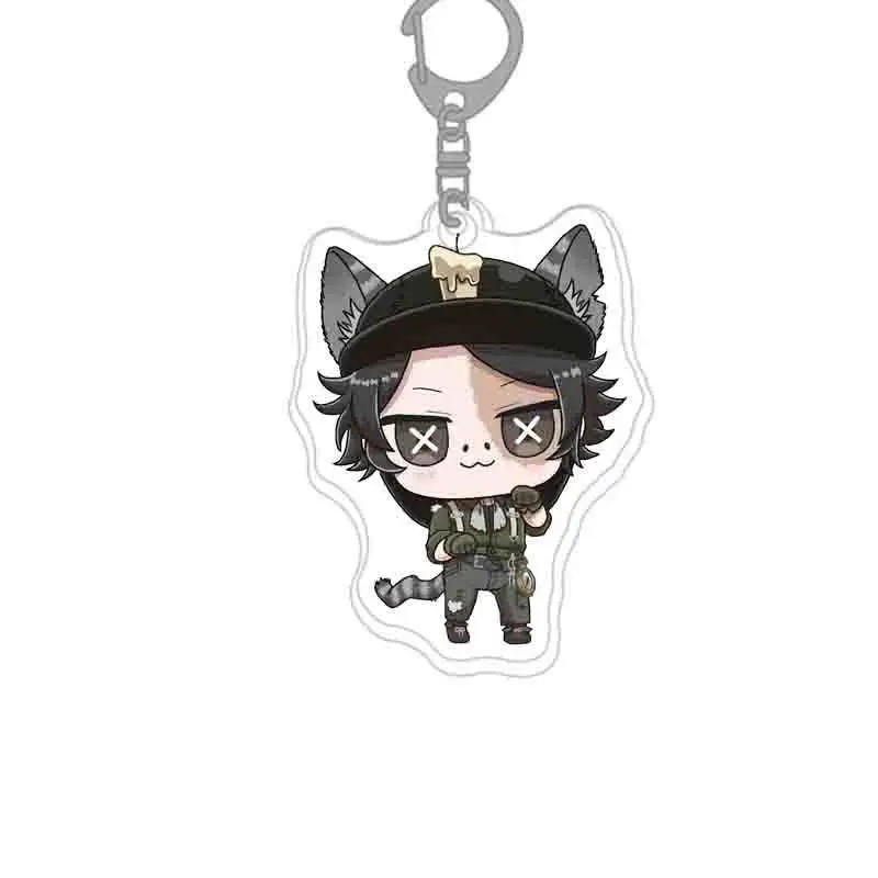 Game Identity V Keychain Doll Anime Sculptor Ithaqua Kreiburg Mercenary Entomologist Acrylic Keyring Pendant for Gift images - 6