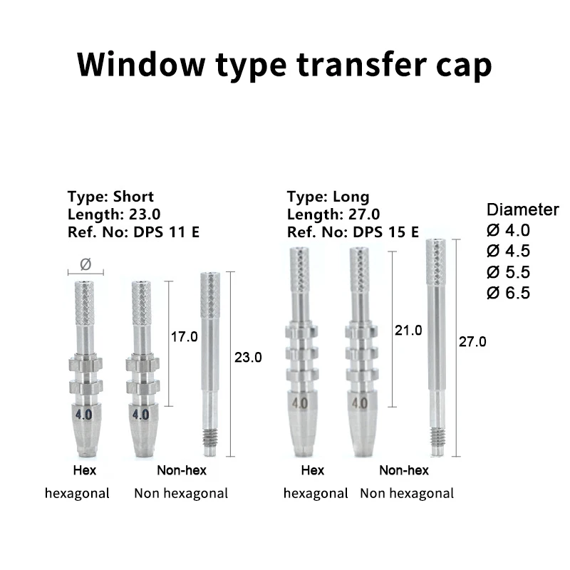 Dental Regular Dental Window Transfer Protect Cap Accessories Suitable For Dentium Part Dental Materials