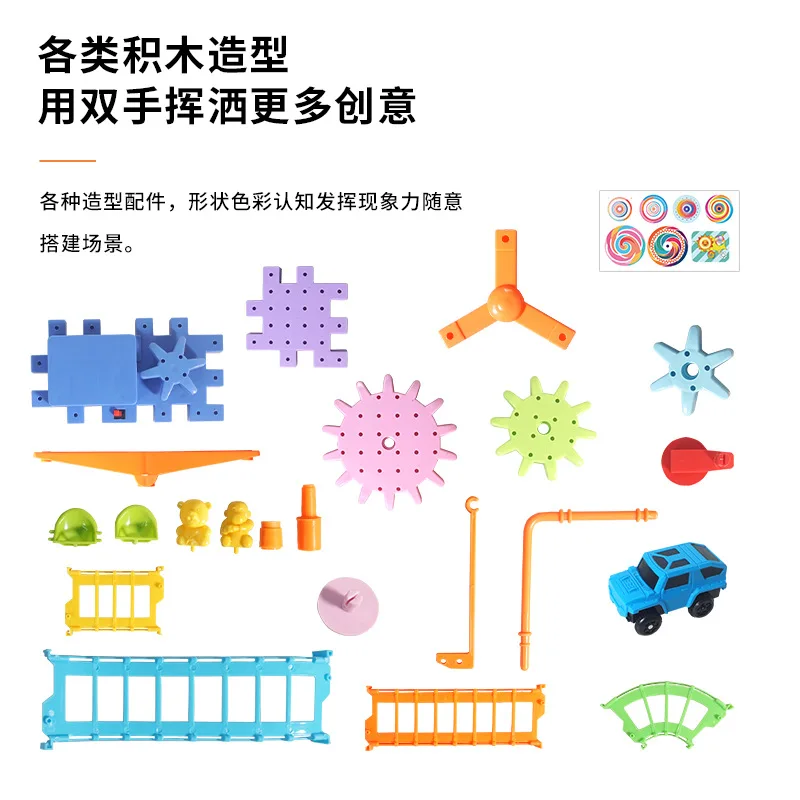 83 tot 263 STUKS Elektrische mechanische tandwielset STEM Wetenschapsexperiment Techniek Speelgoed Educatief DIY Dynamisch gebouw Model Geschenken