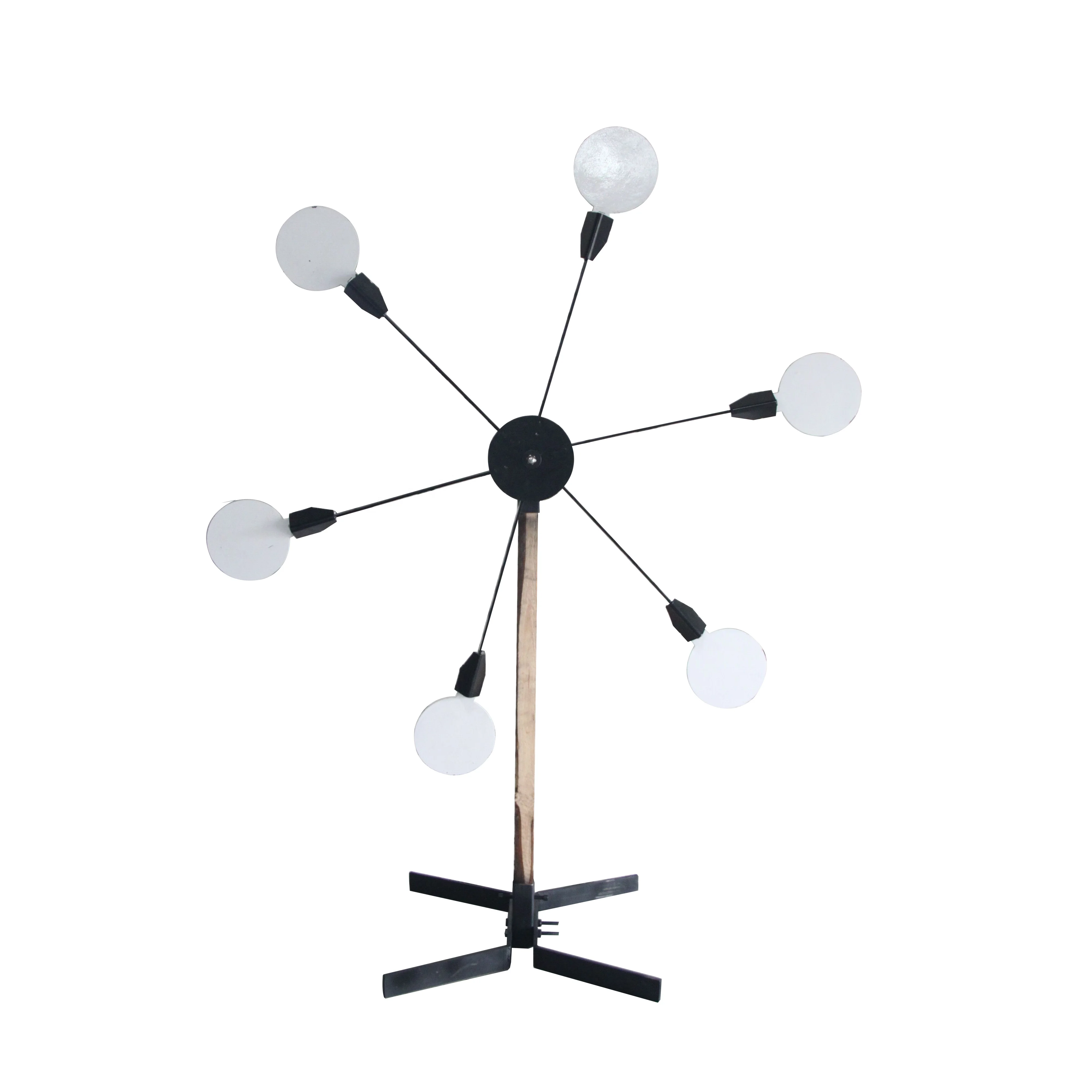 AR500 Steel Texas Star Target Round Plate Shooting Target
