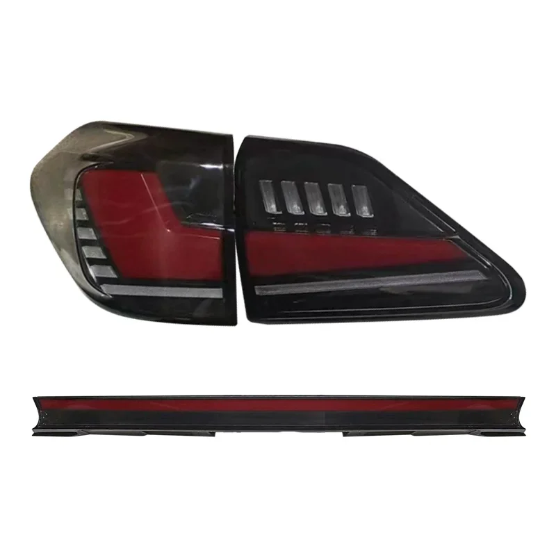 LED Through Lamp For Lexus RX 09-15 Modified Stream Taillight Rear Center Light Turn Signal Assembly Car Accessories