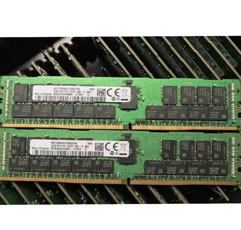 工場価格 M393A8G40MB2-CVF 64GB DDR4 2933 ECC REGサーバーメモリ