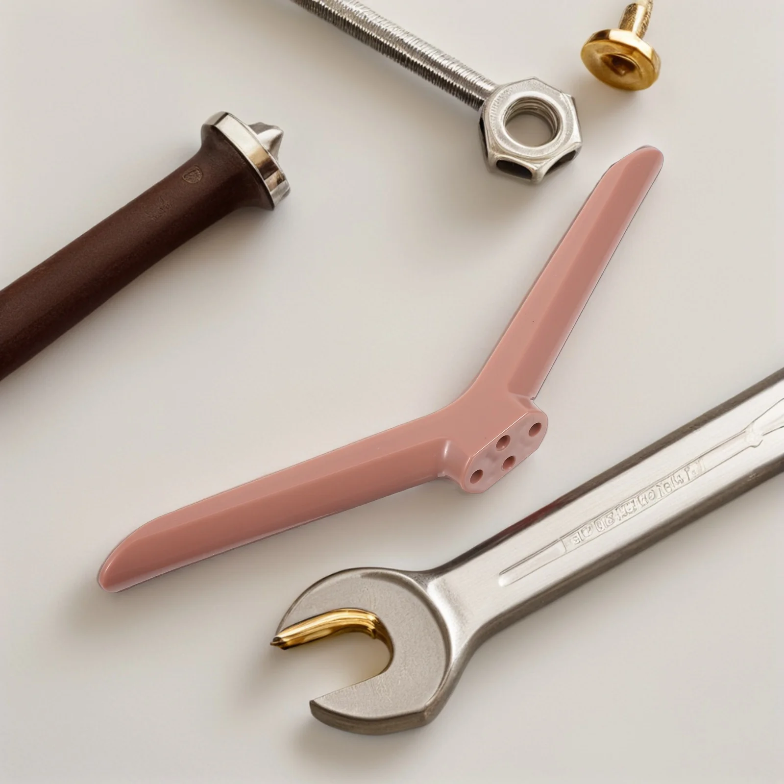 

1 Pair Universal Stand Table Top Rose Gold Legs For Bedroom Office Living Room Stable Base For Led Lcd Screens