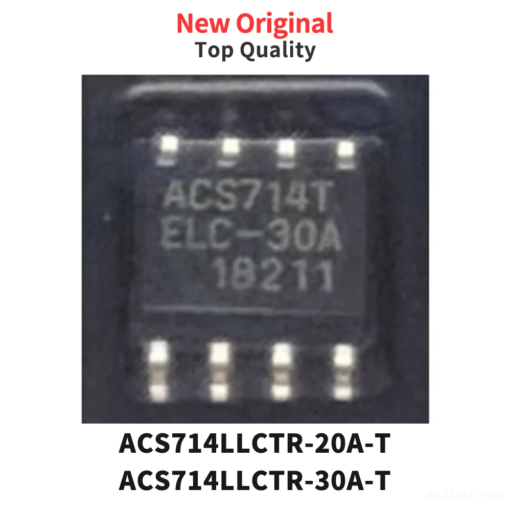 (1 Piece) ACS714LLCTR-20A-T ACS714LLCTR-30A-T SOP New Original