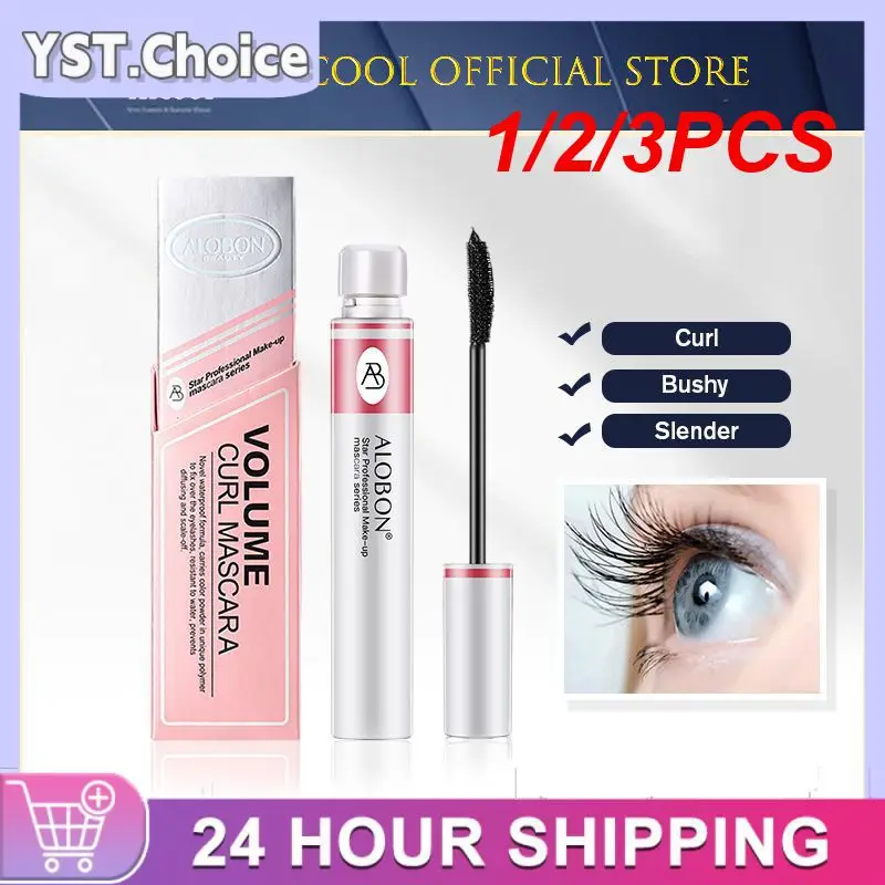 1/2/3PCS Waterproof Rimel 4D Silk Fiber Lash Mascara Effet Faux Cils Rimel Macara Lengthens Eyelash Growth Bulklash