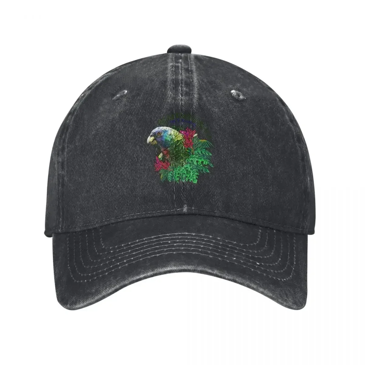 Dominican - Waitukubuli Sisserou Parrot Baseball Cap Ball Cap Hat Man Luxury funny hat Sun Cap Woman Hats Men's