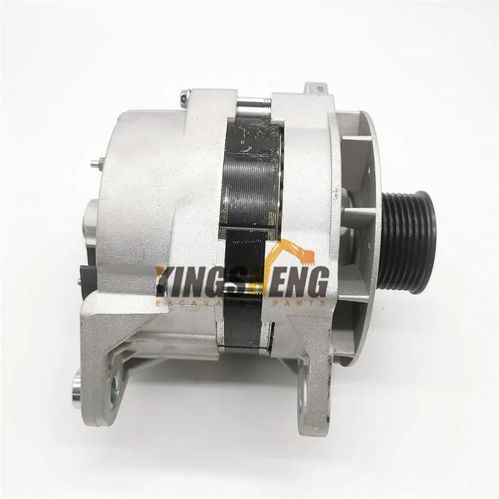 

Excavator HYUNDAI R210LC-7 R250LC-7 R220-5 220-7 excavator engine 24V alternator 21E6-40011 21E6-40030