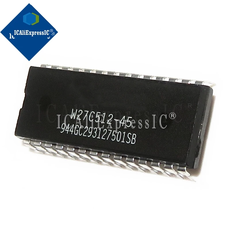1Pcs/Lot W27C512 W2…