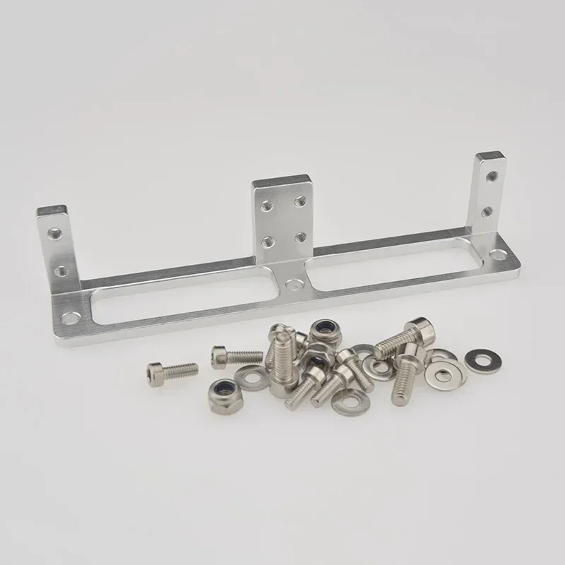 1PC Dual Servo Holder CNC Aluminum Alloy Servo Mount for RC Boats And Cars Compatible with S3003 S0060 S0150 Servos