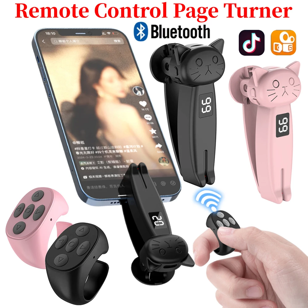 Auto Clicker RF-afstandsbediening voor telefoon Apps Video Live streaming Gadget Smartphone Game Screen Touch Digitale statieven Tapper